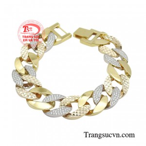 Lắc tay nam phóng khoáng lấy ý tưởng từ hình ảnh nam tính, phong độ đỉnh cao của phái mạnh.