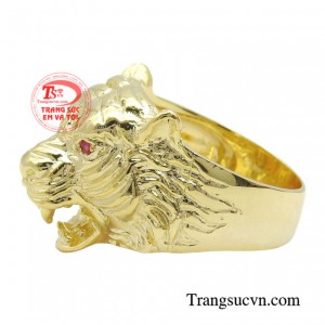 Nhẫn hổ thường làm đồ trang sức cho phái mạnh vì chúng giúp cho người đeo bản lĩnh, kiên cường vượt qua mọi khó khăn.