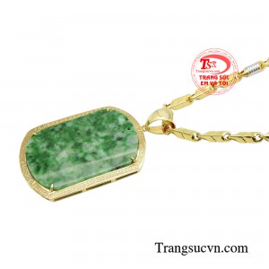 Bộ dây chuyền giúp cho vẻ ngoài của nam giới thêm phần sang trọng, lịch lãm.