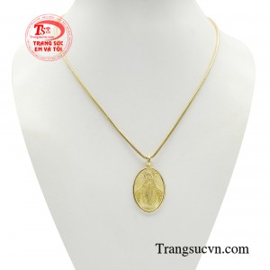 Bộ Mặt Dây Đức Mẹ Ban Ơn Phước Lành là biểu tượng của tình yêu, của sự vị tha, biểu tượng của vẻ đẹp tinh tuyền và toàn vẹn. 