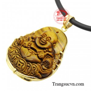 Vì vậy sản phẩm bộ mặt Phật bọc vàng rất được mọi người ưa chuộng làm vật đeo bên mình vừa phong thuỷ vừa thời trang.