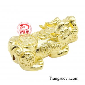 Tỳ Hưu là một linh vật trong truyền thuyết, có tác dụng chiêu tài nạp khí.