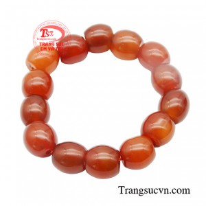 Chuỗi vòng mã não sang trọng được sản xuất từ 100% là đá tự nhiên có nguồn gốc rõ ràng.