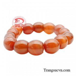 Khi đeo chuỗi vòng mã não trên tay thì người đeo luôn nhận được sự may mắn, thành công trong cuộc sống.