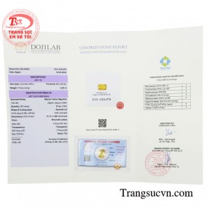 Sản phẩm có đầy đủ giấy kiểm định