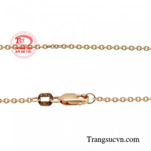Chính vì thế, dây chuyền vàng hồng Ý kiêu sa là món quà tuyệt vời dành cho người phụ nữ bạn yêu thương trong những dịp đặc biệt như sinh nhật, ngày lễ tình nhân, 8/3.