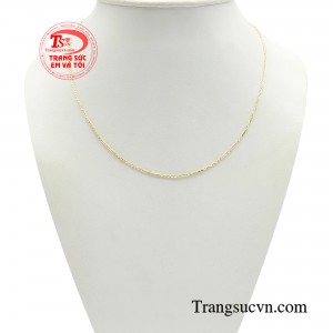 Dây chuyền thanh lịch phái đẹp mang đến sự cuốn hút và quý phái, tôn lên sự tinh tế và phong cách của người đeo. 