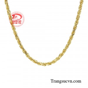 Dây chuyền vàng nam thích hợp làm quà tặng cho người thân và bạn bè.