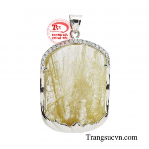 Mặt phật bọc vàng thiên thủ thiên nhãn là vật phẩm phong thủy mang ý nghĩa tâm linh sâu sắc. 