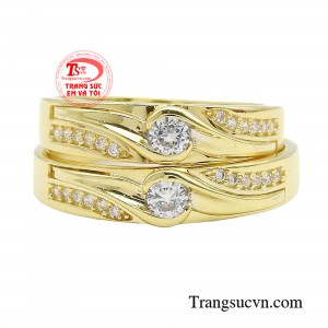 Người ta tin rằng hình tròn tượng trưng cho vòng tuần hoàn của tình yêu, đồng thời mở ra một cuộc sống mới và đưa các cặp đôi vào những khoảnh khắc quý giá của cuộc đời.