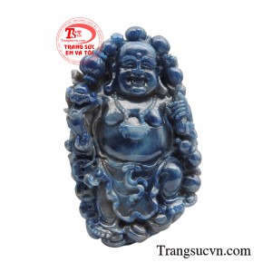 Mặt phật di lặc sapphire vượng khí đem đến điều lành, niềm vui và an lành cho người sở hữu. 
