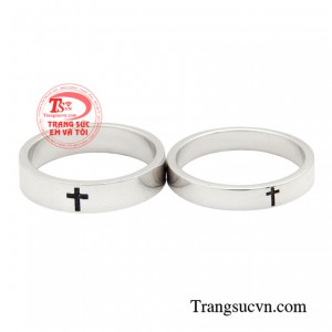 Nhẫn cưới  thánh giá ban phước là món quà hoàn hảo cho ngày trọng đại của các cặp đôi công giáo.