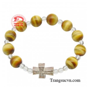 Chuỗi mân côi mắt hổ may mắn không chỉ là món đồ trang sức mà có thể phù hộ về sức khỏe, phong thủy, bạn sẽ có một sự gắn kết hơn, yêu chuộng với vòng chuỗi của bản thân.