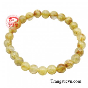 Thạch anh tóc vàng có thể ngăn chặn quá trình lão hóa, giúp phục hồi sau quá trình xạ trị, cũng như kích thích hệ miễn dịch hoạt động tối ưu.