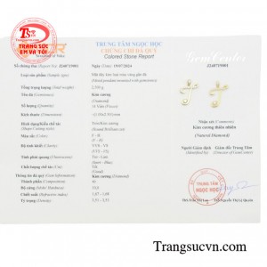Sản phẩm có đầy đủ giấy kiểm định.