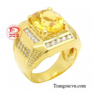 Nhẫn thạch anh vàng đẳng cấp không chỉ là một phụ kiện thời trang mà còn mang ý nghĩa sâu sắc và tinh thần của người đàn ông hiện đại.