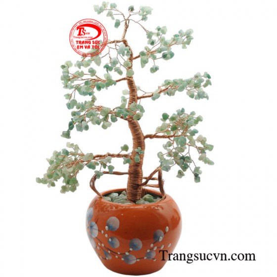 Cây đá quý Aventurine đẹp