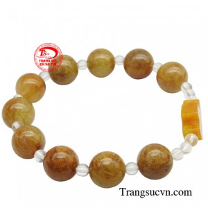 Thạch anh vàng tượng trưng cho sự giàu có, thịnh vượng, may mắn và sức khỏe.