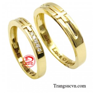 Cặp nhẫn cưới chính là mở ra một cuộc sống mới và đưa các cặp đôi vào những khoảnh khắc quý giá của cuộc đời.