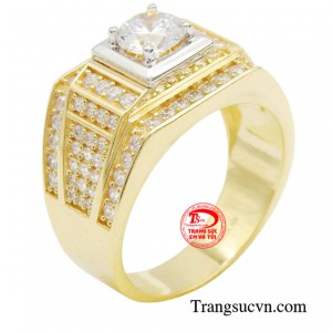 Nhẫn nam phong độ lịch lãm góp phần thay đổi diện mạo của các quý ông trông thật lịch lãm, tinh tế nhưng cũng đầy phóng khoáng và năng động.
