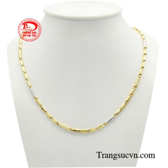 Dây chuyền nam vàng 10k thời thượng