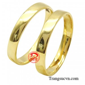 Đôi nhẫn cưới này sẽ là một phần của cuộc hành trình tình yêu, là biểu tượng cho tình cảm và cam kết với người bạn đời.