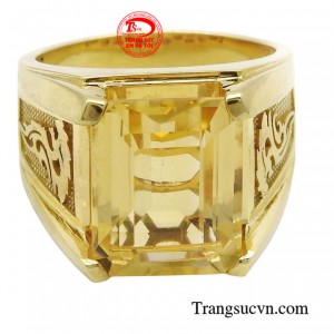 Màu vàng của thạch anh tượng trưng cho sự giàu có, thịnh vượng và may mắn.