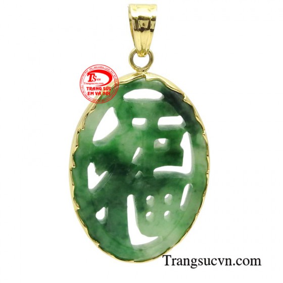 Mặt dây nam vàng tây
