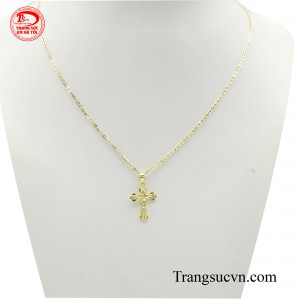 Bộ mặt thánh giá vàng hồng ân là một trong số những món trang sức nhất định phải có trong tủ đồ của người theo đạo công giáo.