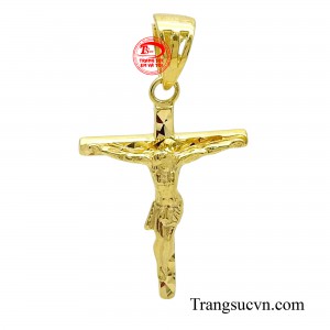 Mặt thánh giá vàng 10k đẹp là tín ngưỡng, là niềm tin bất diệt của những người theo đạo Công giáo.