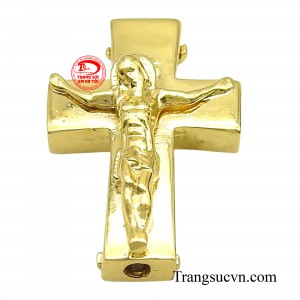 Chất liệu vàng cao cấp không chỉ giúp sản phẩm thêm bền màu và cứng cáp mà còn sáng lấp lánh, nịnh mắt người nhìn hơn.