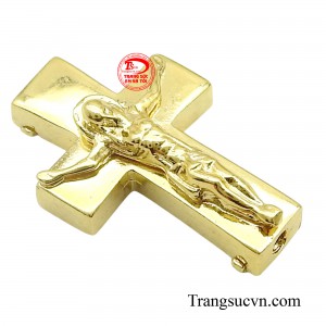 Nếu bạn là một tín đồ yêu thích trang sức công giáo thì mặt thánh giá vàng ban ơn chắc chắn sẽ là sản phẩm chân ái dành cho bạn.