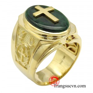 Nhẫn nam cẩm thạch mang lại may mắn và năng lượng tích cực cho người đeo.