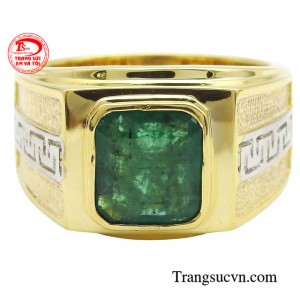 Sở hữu một chiếc nhẫn Emeral không chỉ làm đồ trang sức mà nó còn thể hiện được sự đẳng cấp và sang trọng của người đeo.