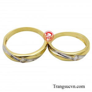 Cặp nhẫn cưới chính là sợi dây để gắn kết tình cảm giữa hai vợ chồng với nhau.