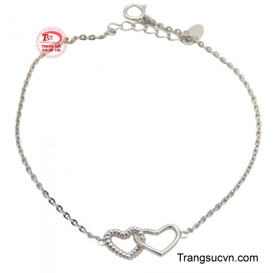 Lắc tay trái tim thấu hiểu