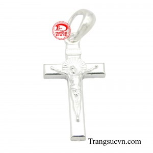 Hình ảnh Chúa Giêsu được khắc họa trên mặt thánh giá thể hiện sự bao dung, tình yêu thương và sẵn sàng đón nhận tất cả mọi người.