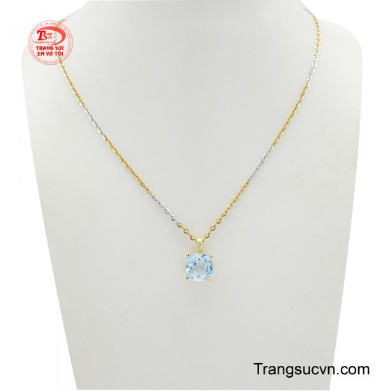 Bộ mặt dây nữ Topaz