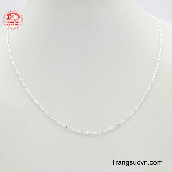 Dây bạc ý trẻ trung