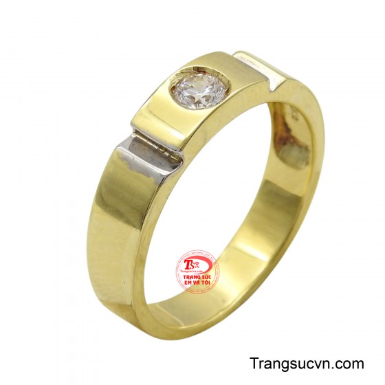 Nhẫn nữ vàng 10k thanh lịch