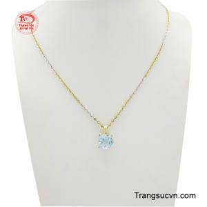 Bộ mặt dây nữ Topaz