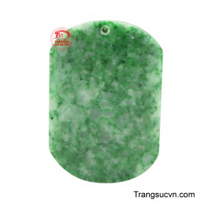 Mặt dây đồng tiền vàng ngọc cẩm thạch, rực rỡ. Thu hút tài lộc, phú quý.