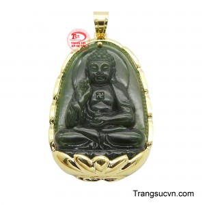 Hình tượng Phật từ bi, chế tác tinh xảo, ẩn chứa năng lượng tích cực, bảo vệ chủ nhân.