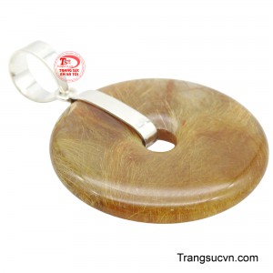 Mặt dây nam thạch anh bọc bạc, vẻ đẹp tự nhiên, mạnh mẽ và cuốn hút.