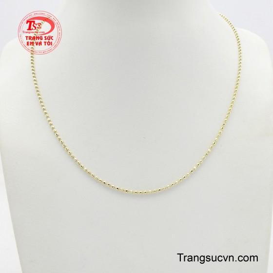 Dây chuyền nữ vàng 18k độc đáo