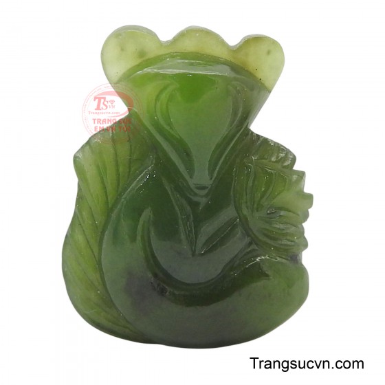 Mặt hồ ly Nephrite bình an