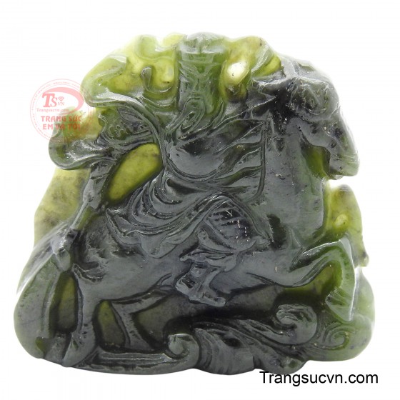 Phật ngọc Nephrite Quan Vân Trường