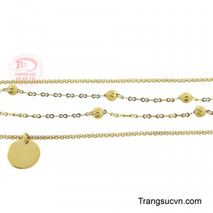 Chiếc dây chuyền này chắc chắn sẽ là người bạn đồng hành lý tưởng, tôn lên vẻ đẹp quý phái và gu thẩm mỹ tinh tế của phái đẹp trong mọi khoảnh khắc.