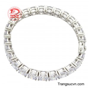 Lắc tay vàng trắng đẳng cấp thời thượng