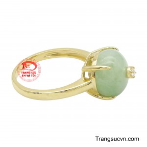 Hãy để chiếc nhẫn nữ vàng 14k gắn đá ngọc trở thành một người bạn đồng hành tin cậy, giúp bạn tự tin và tỏa sáng trong mọi khoảnh khắc.